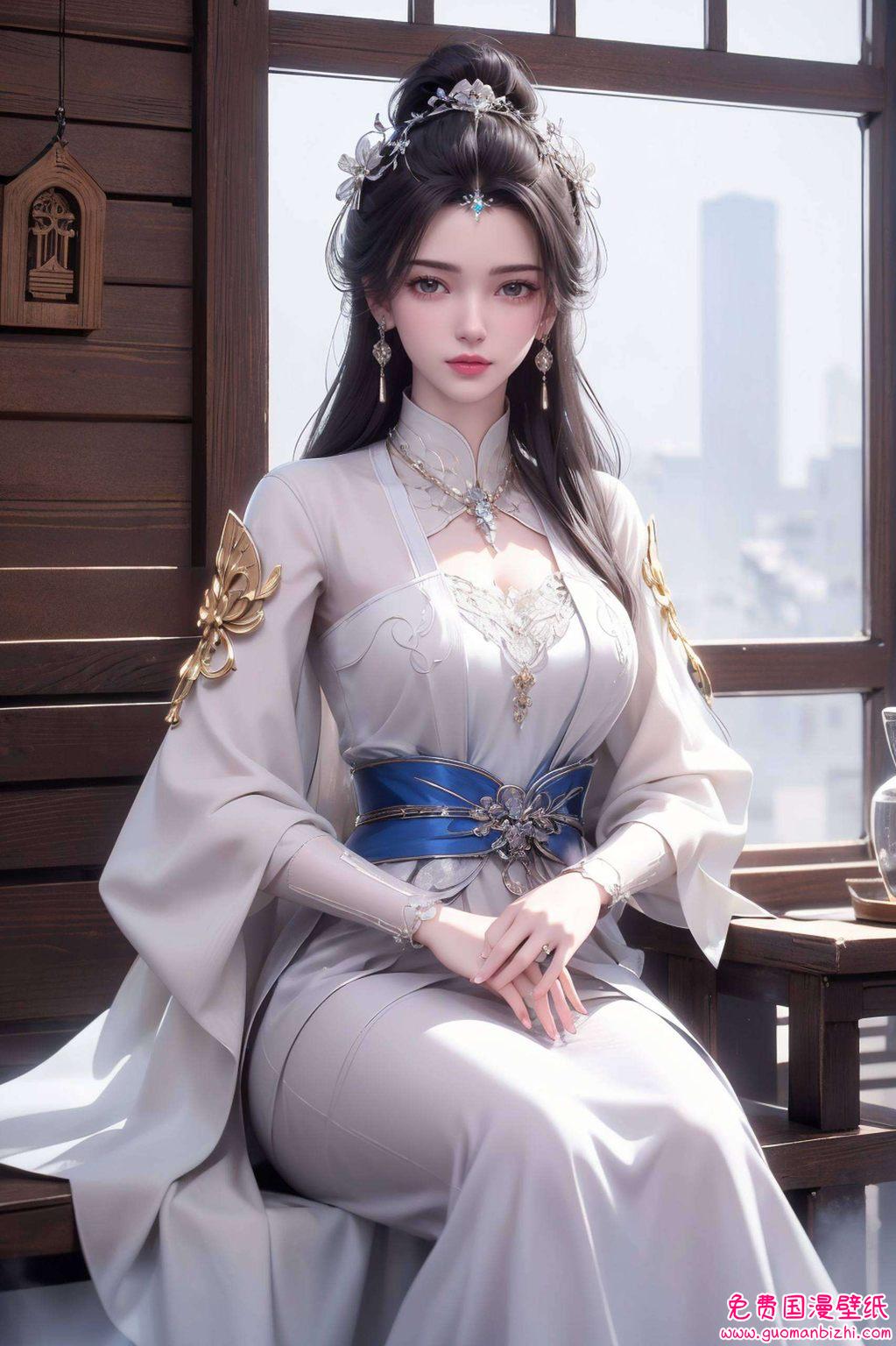 李慕婉手机壁纸：AI图片极简风，电脑壁纸新选择