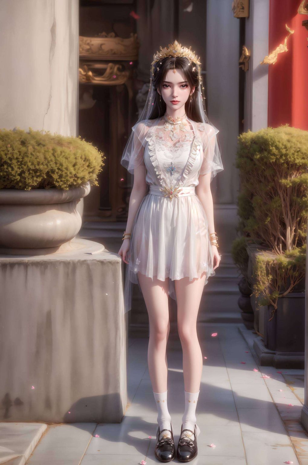 AI素材×游戏壁纸×iPad·ins风·李慕婉实况壁纸集