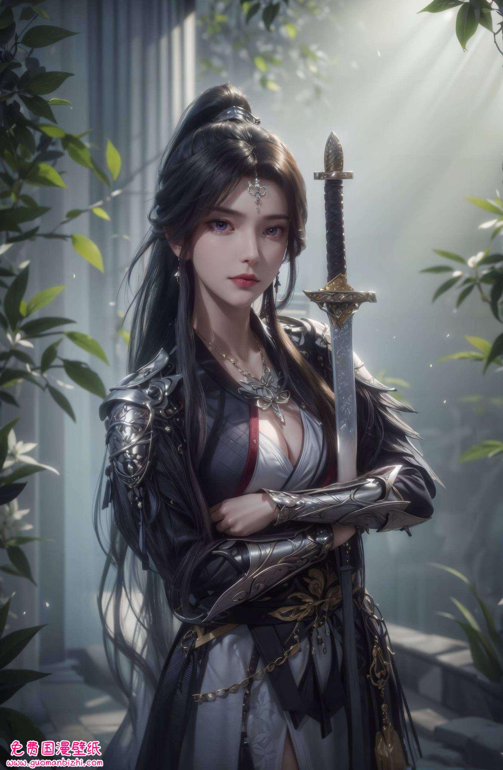 仙逆周紫虹伤心壁纸：AI素材护眼，精选壁纸，iPhone背景图片集