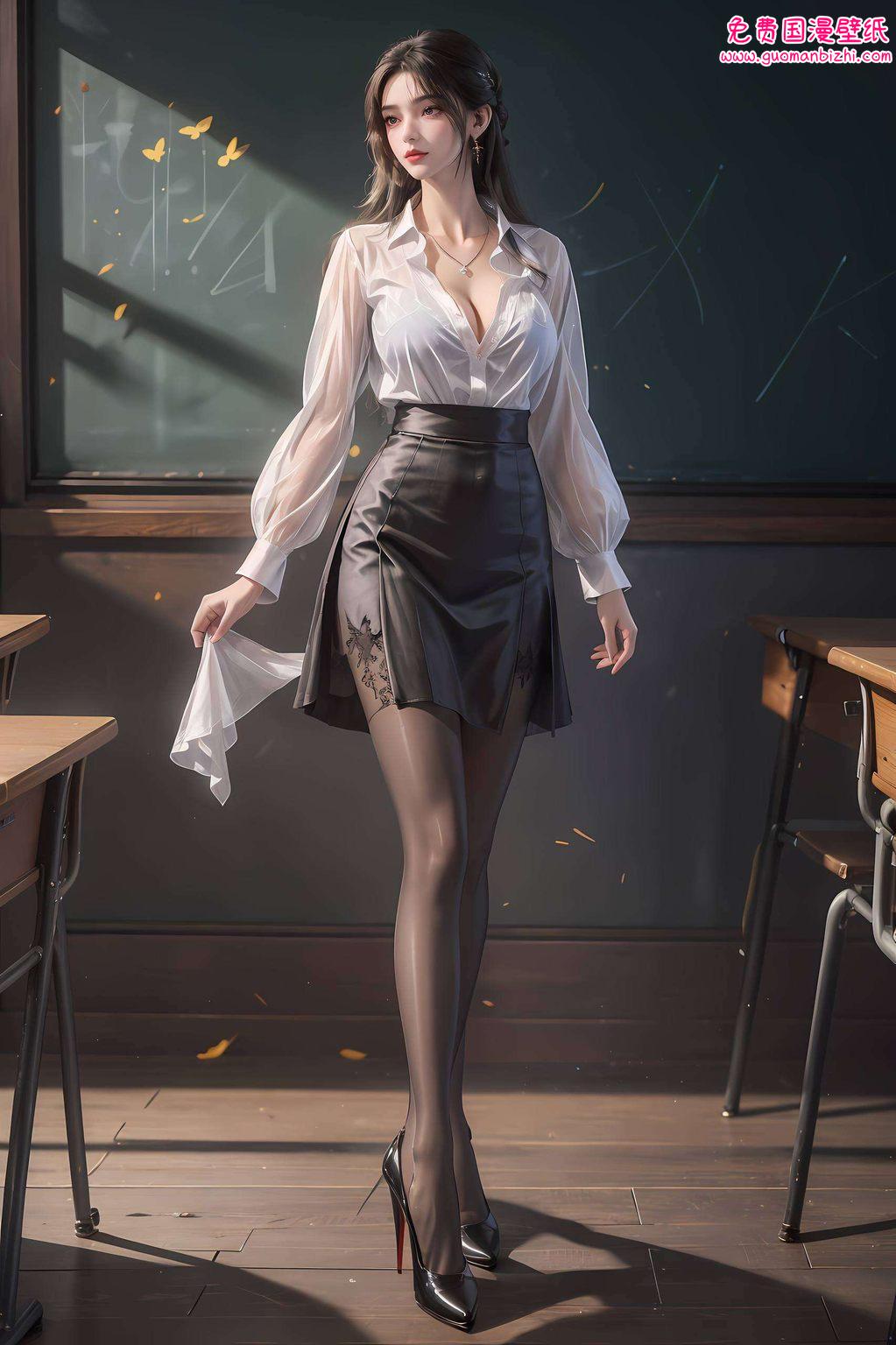 动漫壁纸李慕婉：AI生成护眼壁纸，手机桌面新风尚