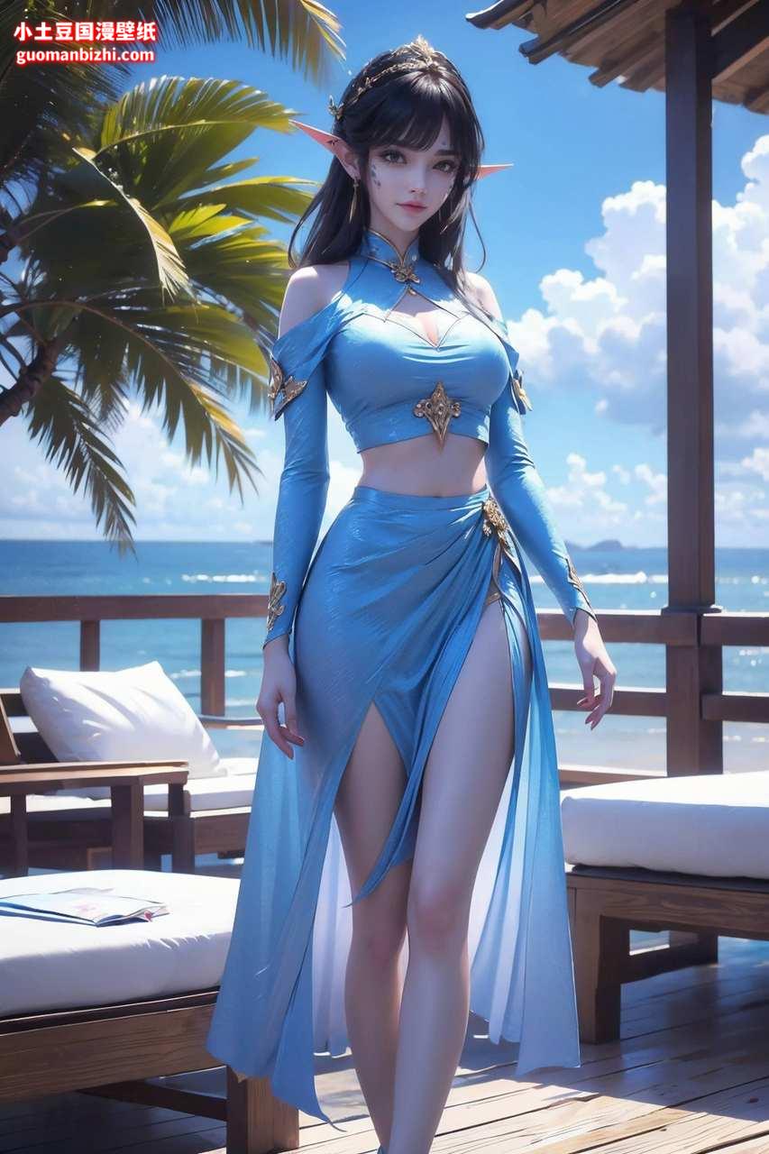 ai屏幕壁纸:凤清儿绚烂大战！老掺了！