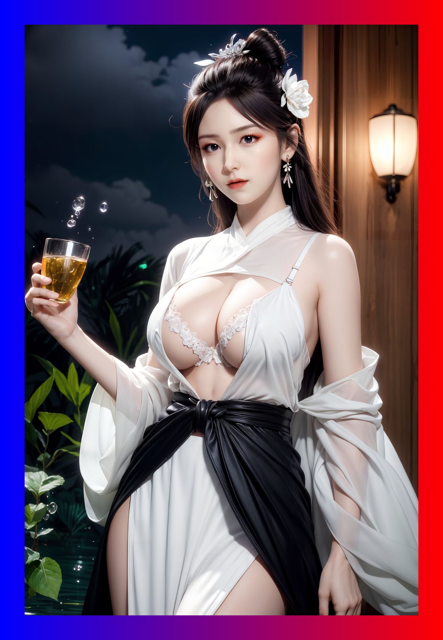 炸裂的ai绘画完美世界雨紫陌8k合集壁纸