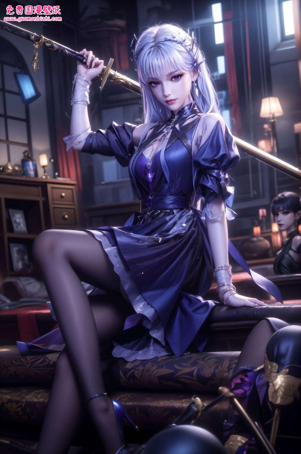 圣采儿AIGC免费壁纸集——下载宽屏iPad动态壁纸