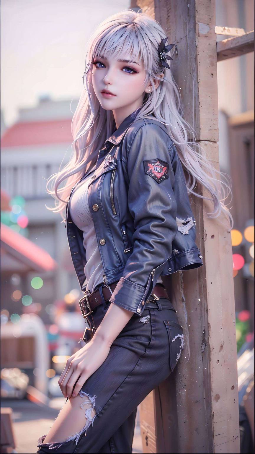 圣采儿手机壁纸教程视频：AI动漫人物壁纸免费分享，Win10动画壁纸集锦