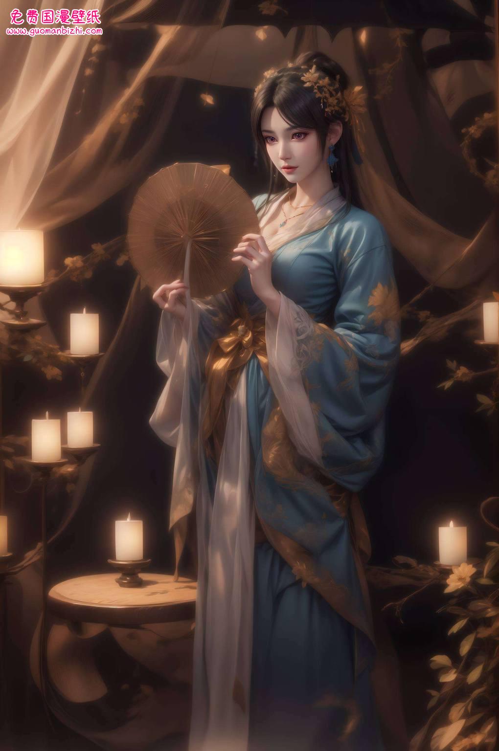 元尊周元夭夭壁纸集：AICG精细角色安卓背景图片精选