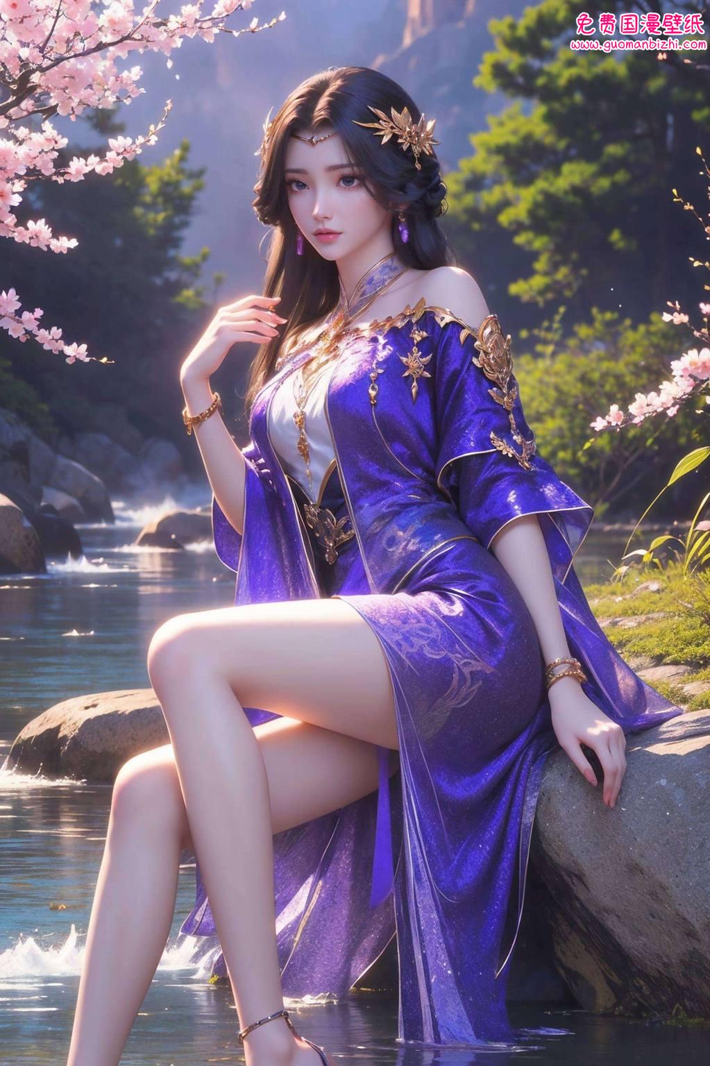 完美世界石昊壁纸云曦：AI范例壁纸，免费壁纸包，iPhone动画壁纸集锦