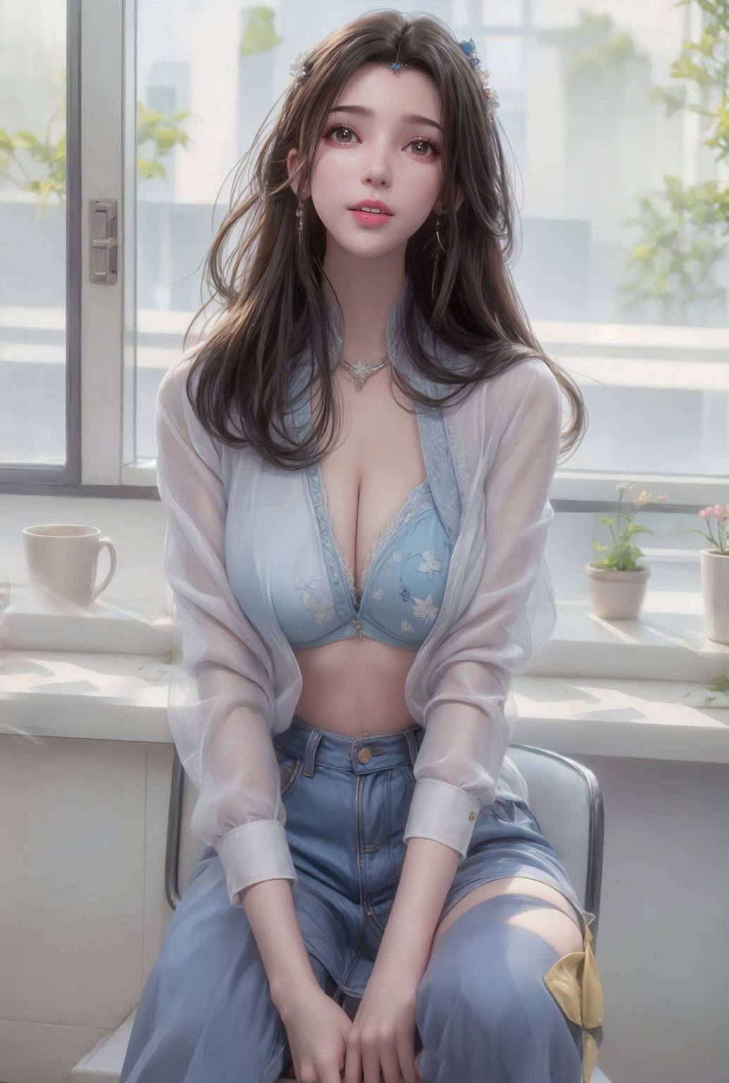 仙逆王林李慕婉手机壁纸：AI创作精细角色电脑桌面风采