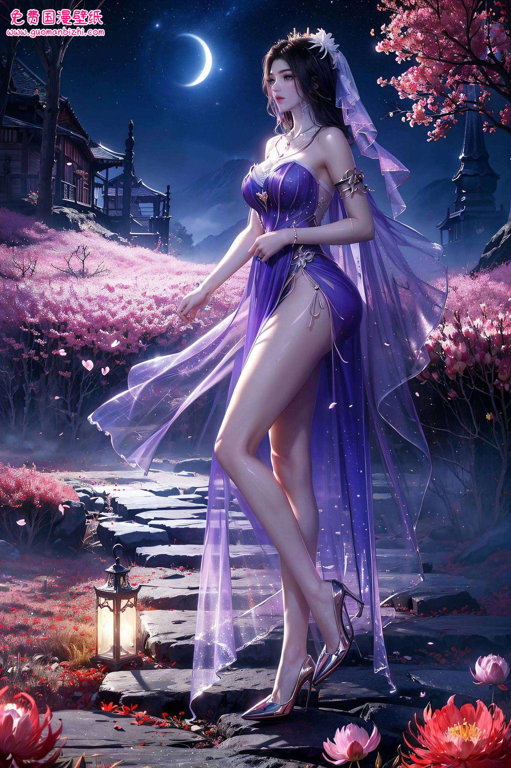 紫灵笔记本高清壁纸4k——AI图例完美像素，平板墙纸极致呈现