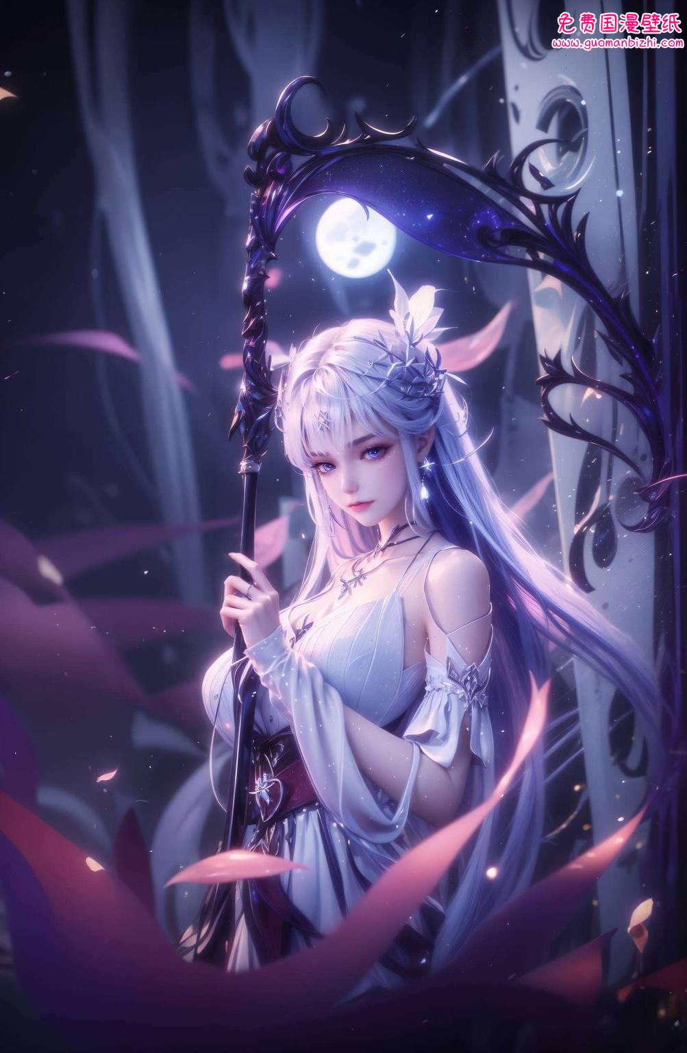 AI图片精细描绘：圣采儿打杨文昭，安卓粉色角色壁纸集