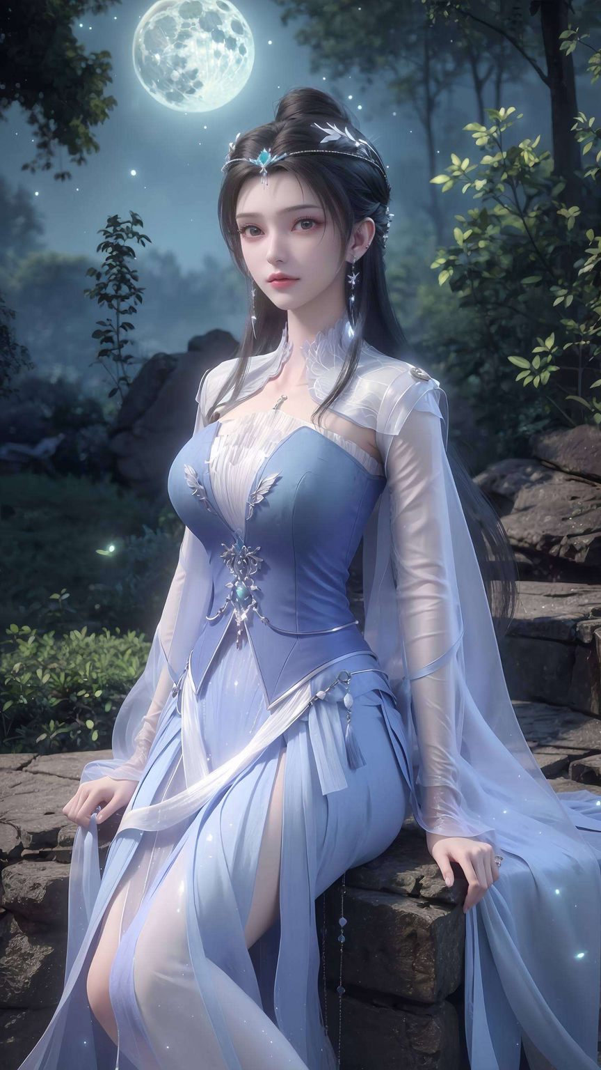 平板壁纸李慕婉：AI创造免费壁纸分享，平板最美壁纸集锦