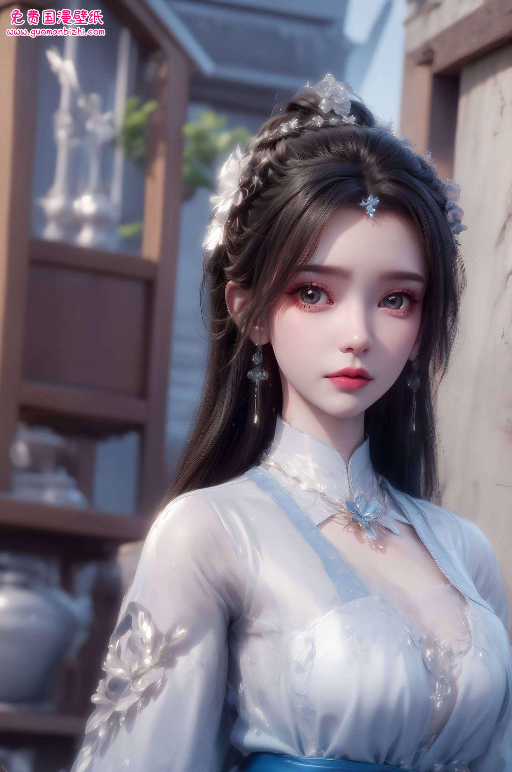 王林李慕婉同屏：AI绘画壁纸，护眼平板背景图片精选集