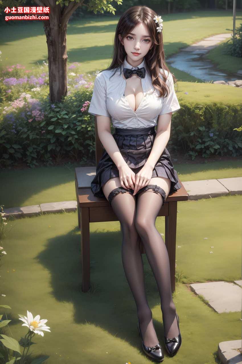 ai国漫壁纸:徐欣绘画发型素材分享