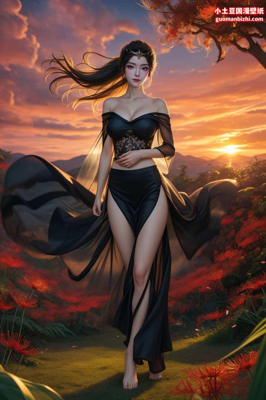 ai绘画壁纸:元瑶丝滑又绝美！