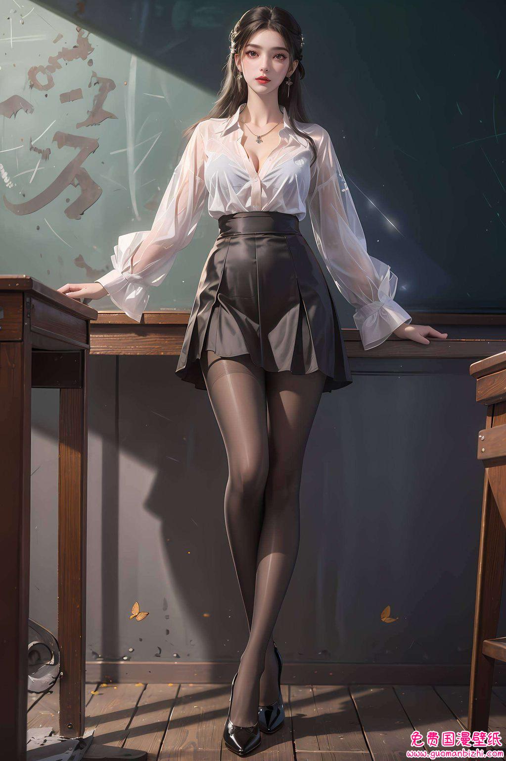 AI素材壁纸集——李慕婉新发型,精细角色安卓墙纸精选 AI素材壁纸集——李慕婉新发型,精细角色安卓墙纸精选