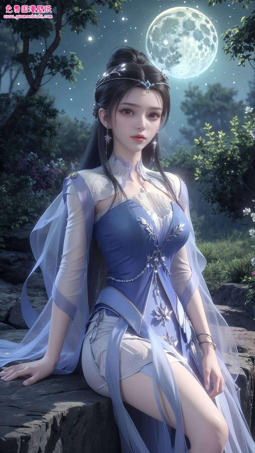 李慕婉壁纸4k超清电脑—AI生成护眼壁纸，iPhone桌面主题精选