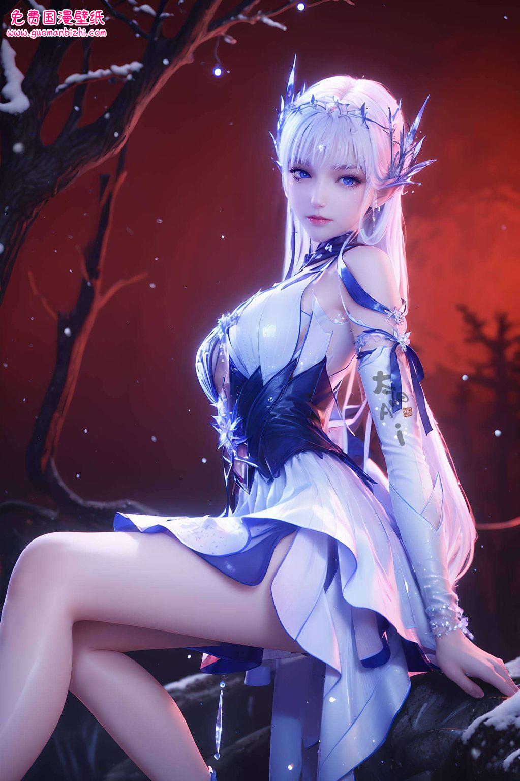 圣采儿精灵护眼壁纸，IPad艺术壁纸超清精选集