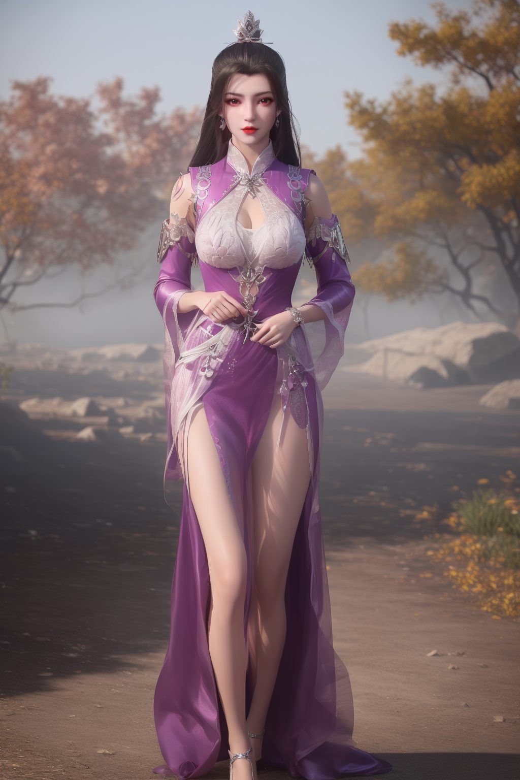 仙逆柳眉AIGC素材二次元壁纸，ipad潮图壁纸精选集