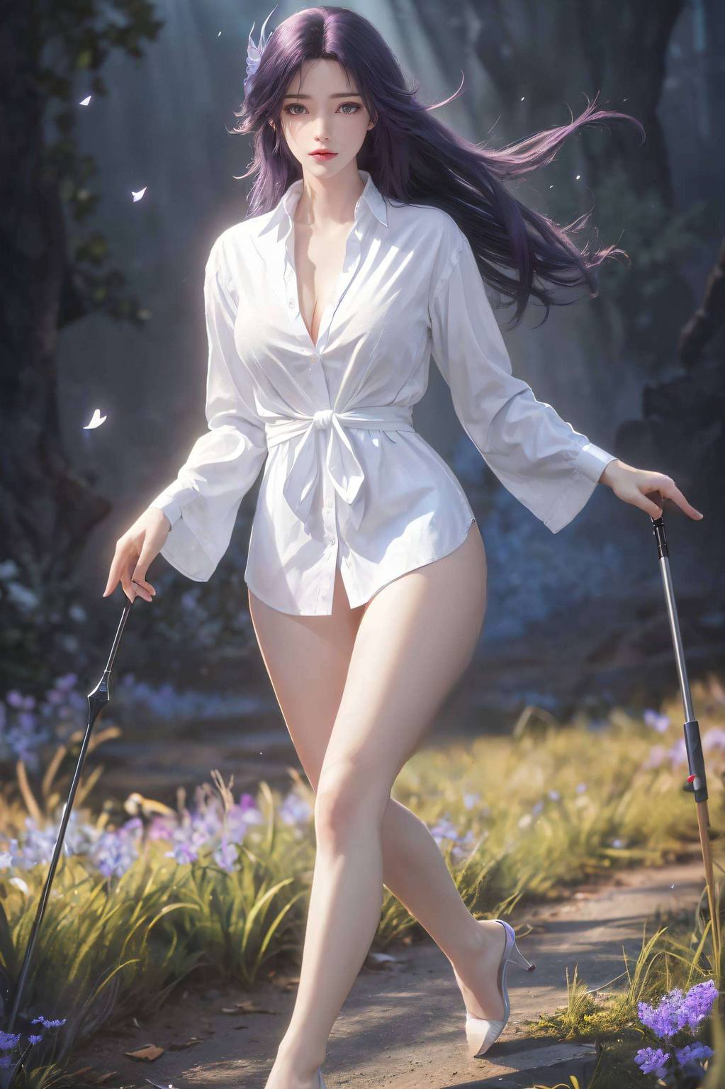 云曦流泪：AI范例高清壁纸，免费壁纸包，Win10壁纸桌面图片精选