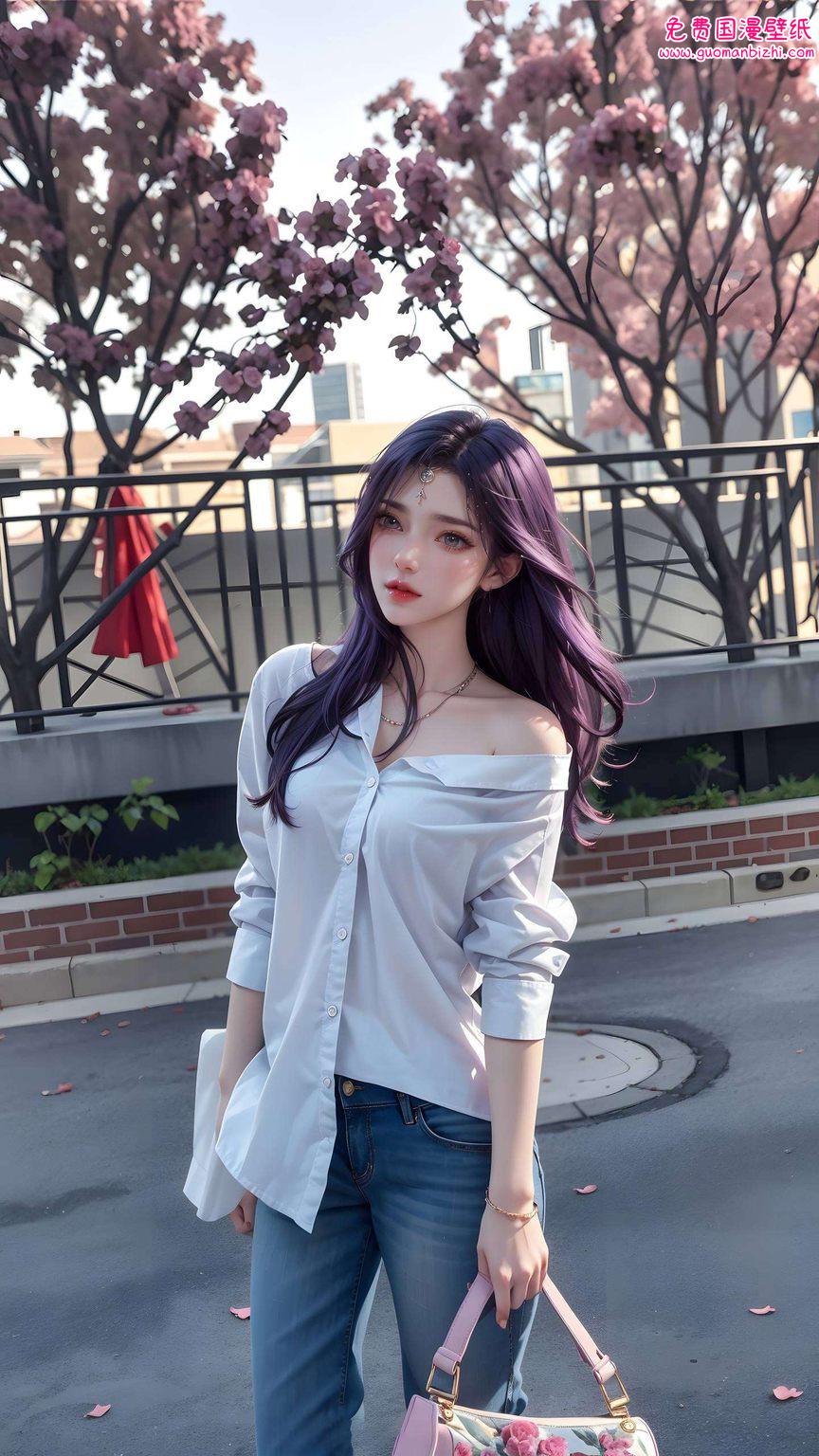 动态壁纸电脑：石昊云曦AI动漫人物AIGC护眼装饰，iPhone桌面必备