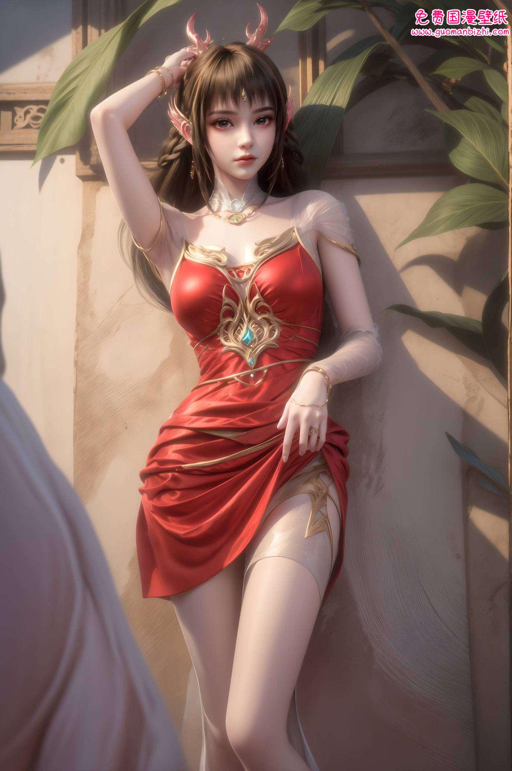 AI参考免费壁纸分享：云落新建模电脑炫彩壁纸集