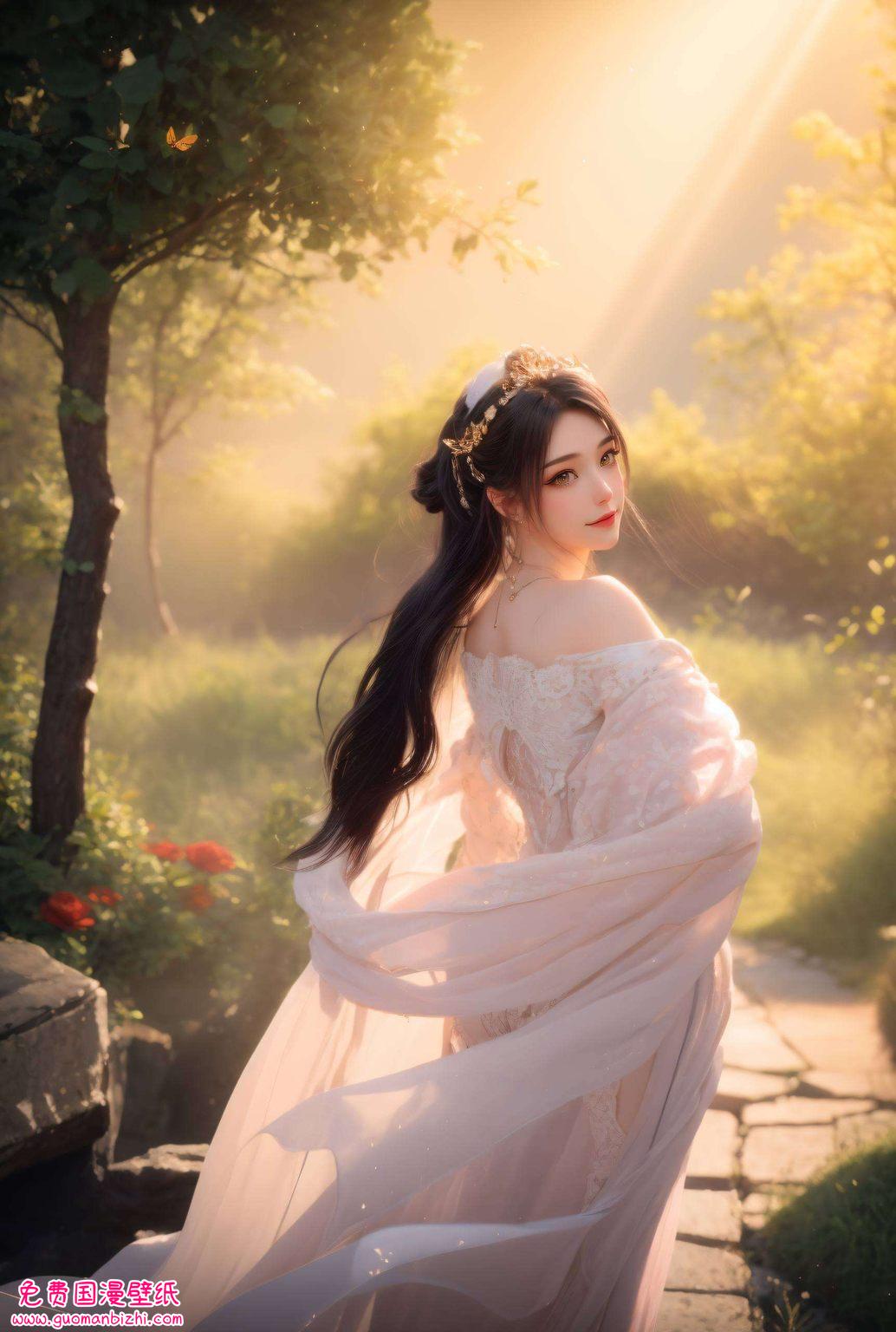 南宫夕儿：AI素材之极简壁纸，PC桌面装饰艺术炸裂