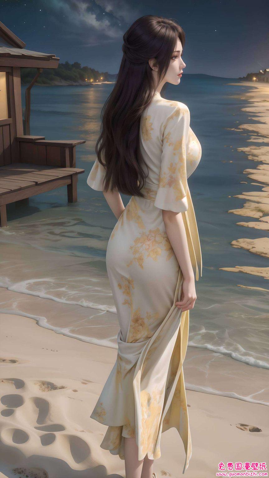 高分辨率动漫壁纸集：云韵电脑苹果桌面装饰图下载