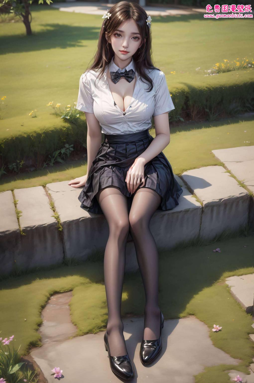 AI绘制，二次元壁纸集——电脑古香古色，徐欣绝美壁纸精选