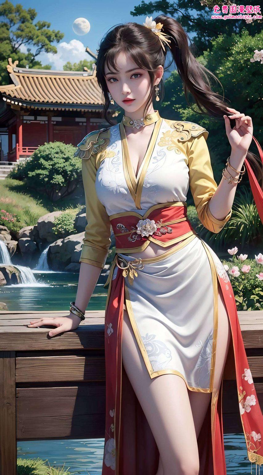 少年歌行司空千落：AI生成完美像素电脑锁屏壁纸高清集