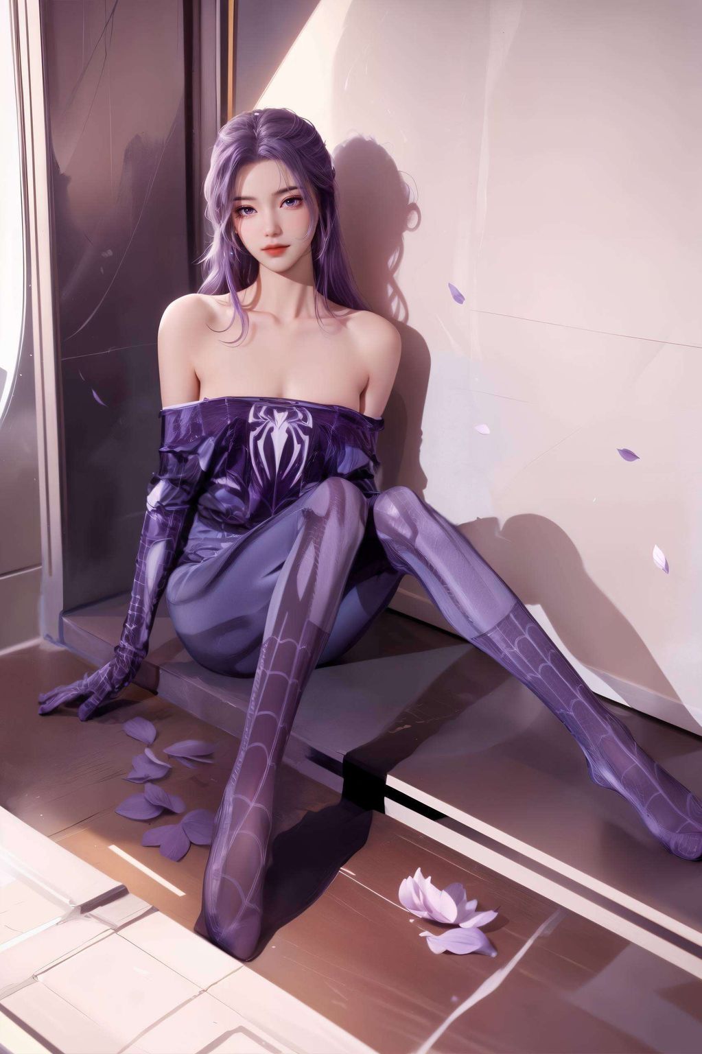 师兄啊师兄，云霄壁纸绘画集——AI角色二次元壁纸，iPhone桌面图片精选