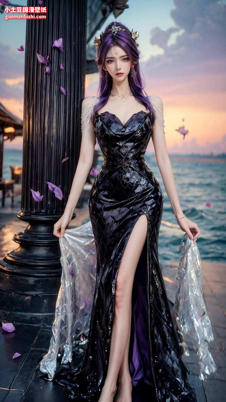 ai国漫壁纸:天穹绘画发型素材分享