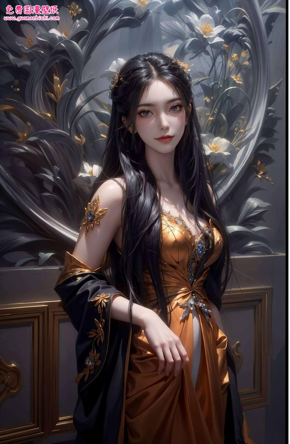 AI生成焰灵姬壁纸集：免费壁纸IPAD桌面专属合集