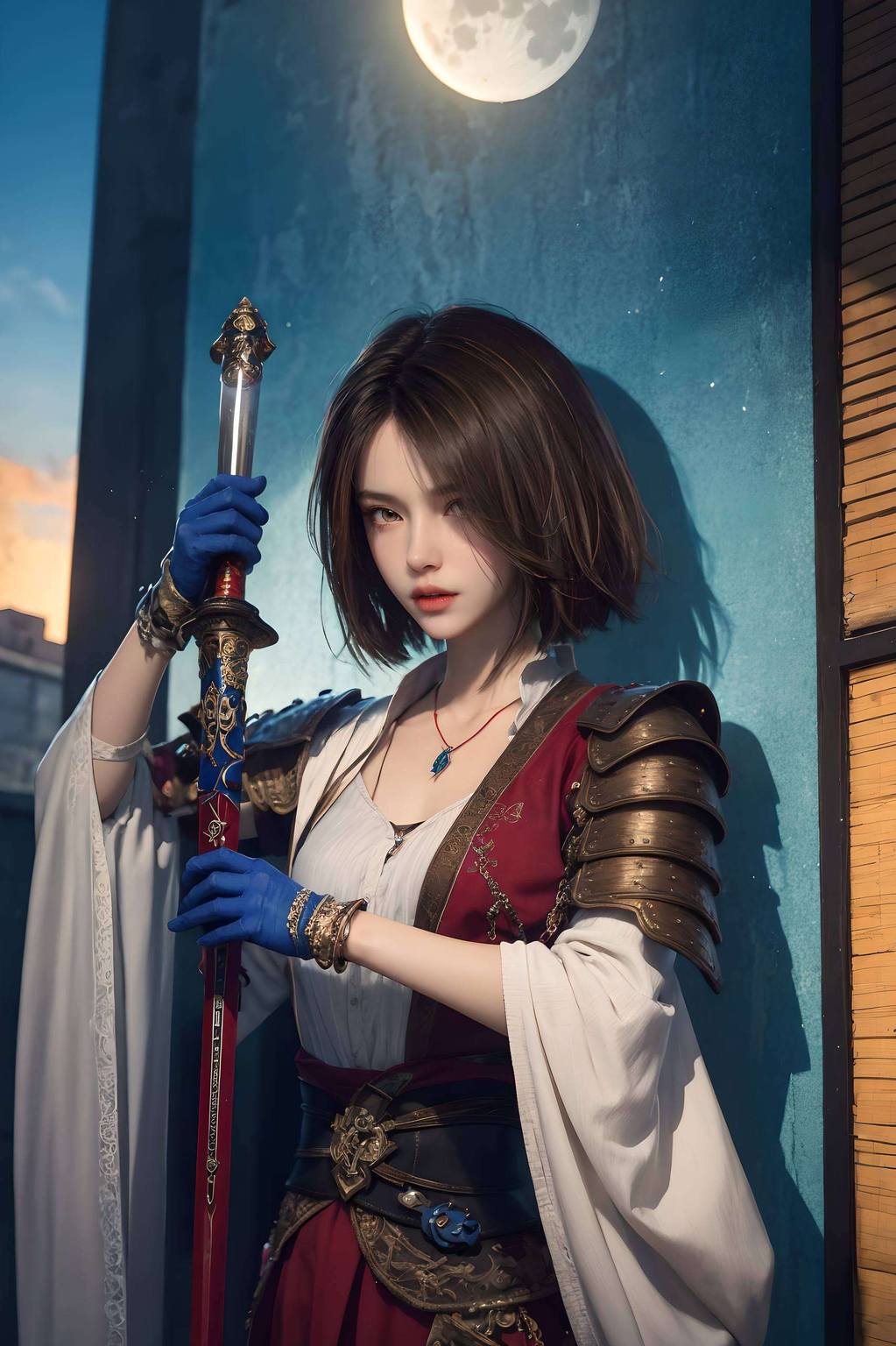 清新游戏壁纸·手机桌面·姬如雪表盘壁纸精选