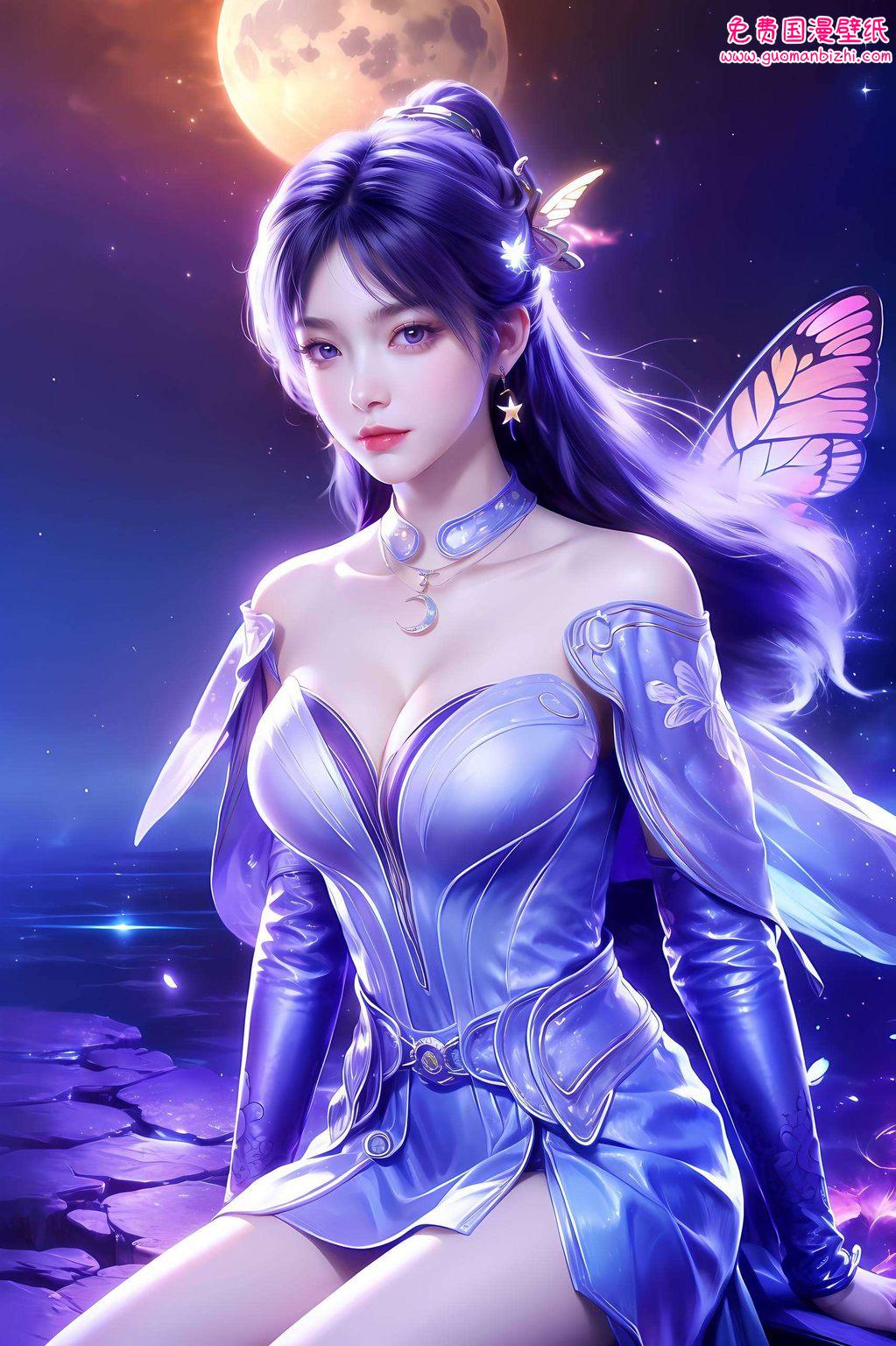 超好看动漫壁纸安卓版——姬紫月电脑壁纸古香古色4k精选集