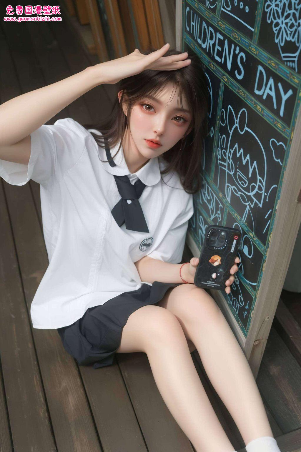 AI生成图片，免费壁纸秀——电脑古风漫画壁纸，火灵儿高清壁纸哭，古典情怀尽显。