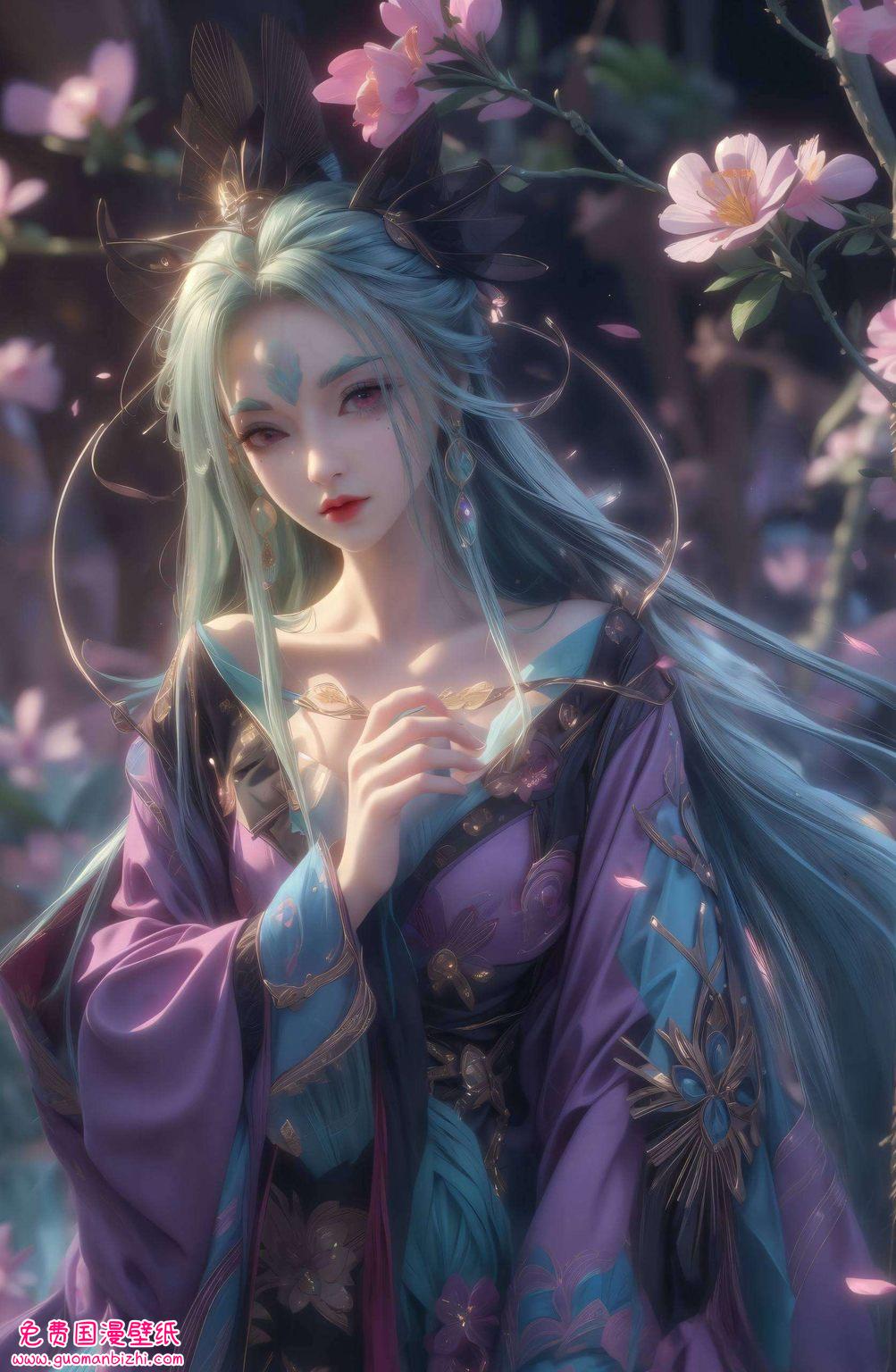 粉色梦境:AI动漫人物壁纸,镜玄奉眠CP,护眼PC精选 粉色梦境:AI动漫人物壁纸,镜玄奉眠CP,护眼PC精选