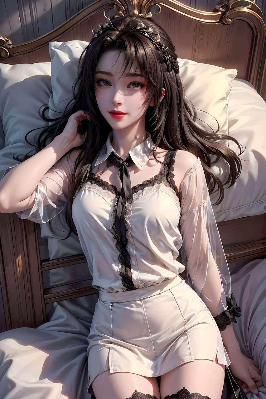 天狐仙子睡觉图片高清壁纸