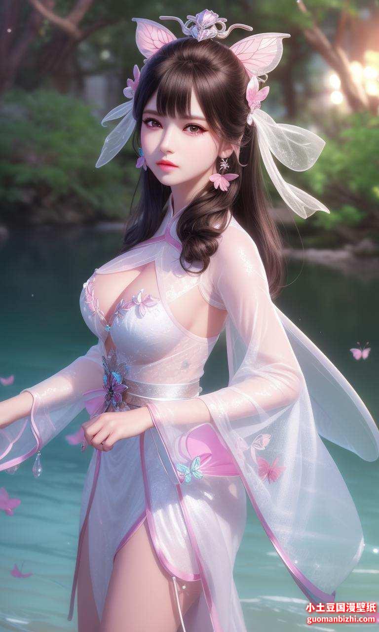 完美世界雨紫陌壁纸超清：清新免费手机壁纸1920×1080分享