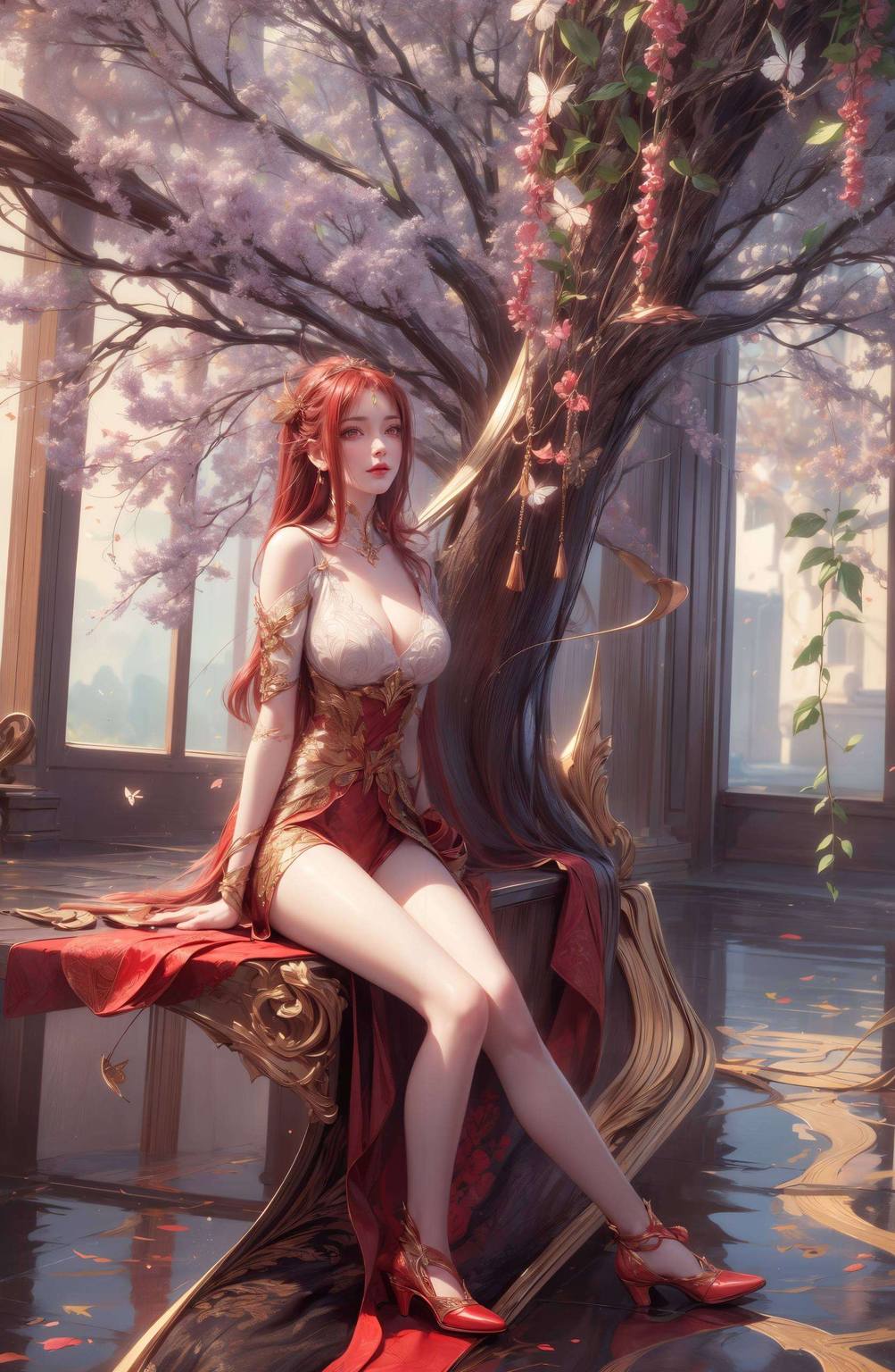 红凰手机桌面壁纸图片高清——AI创作动漫壁纸,安卓可爱壁纸集锦 红凰手机桌面壁纸图片高清——AI创作动漫壁纸,安卓可爱壁纸集锦