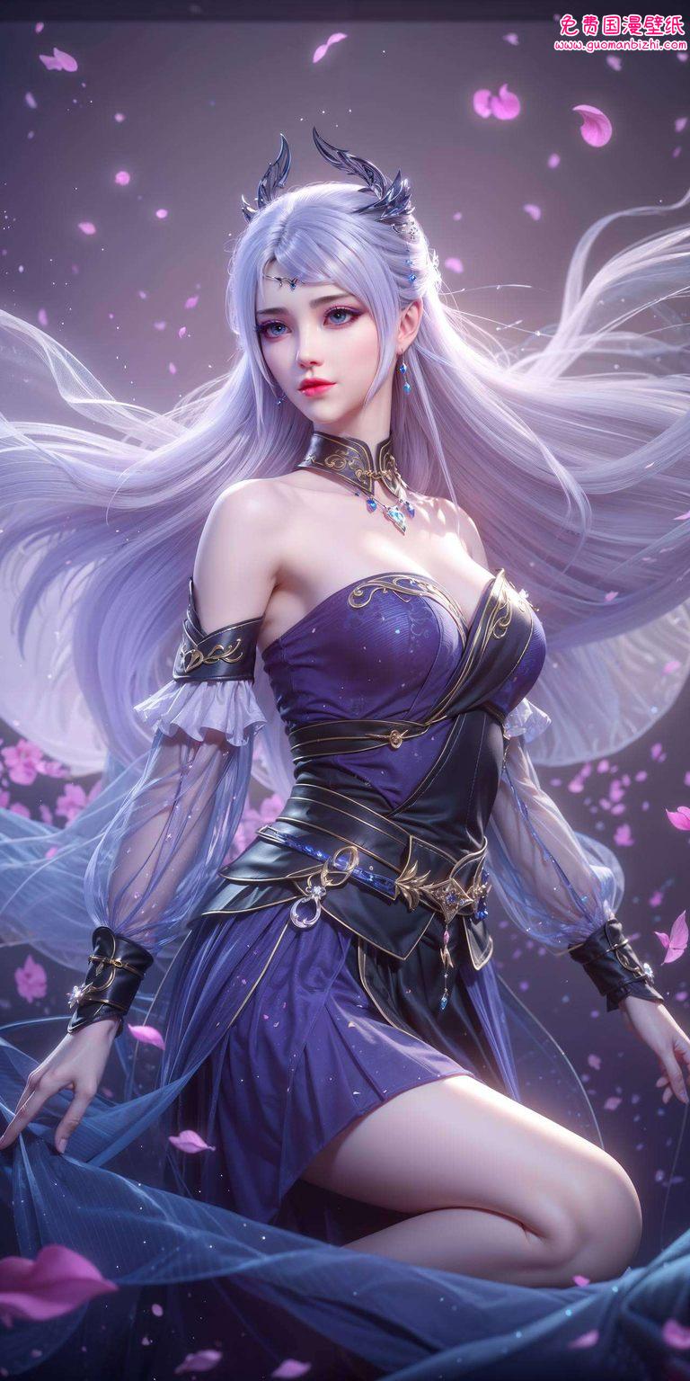 洛璃高清壁纸4k半屏：AI壁纸素材，完美像素，iPhone宽屏壁纸精选集