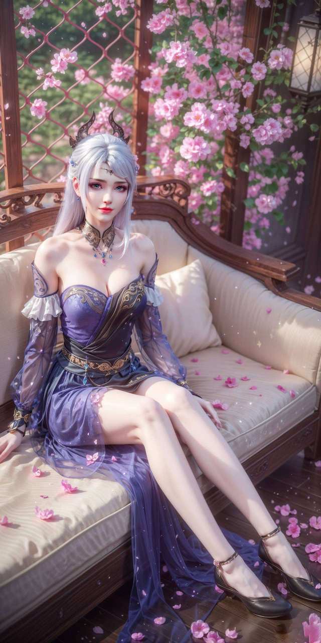 D虚拟人物洛璃超还原护眼壁纸苹果粉色 D虚拟人物洛璃超还原护眼壁纸苹果粉色