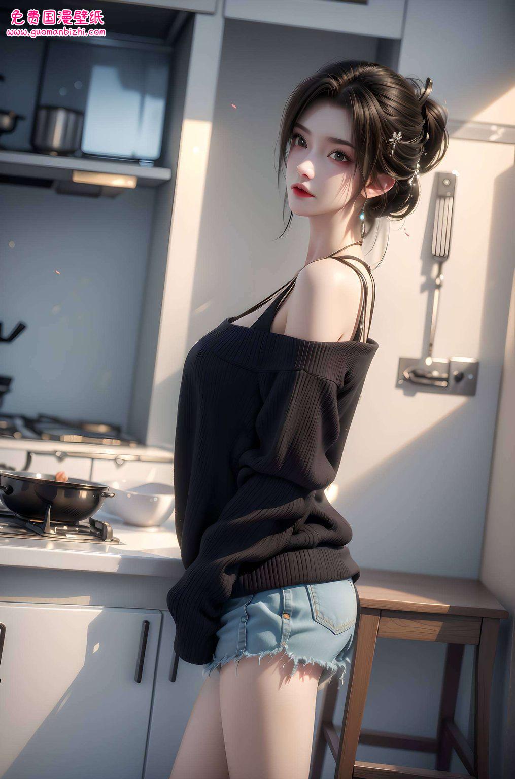 高分辨率动漫壁纸集——清漪cos精选，PC漫画壁纸盛宴