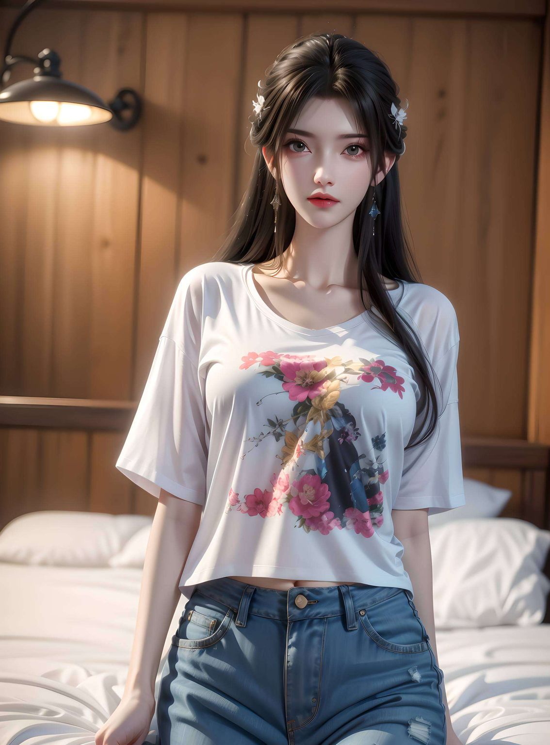 清漪AI动态壁纸在线观看：AI范例壁纸，精细角色，安卓最美壁纸集锦