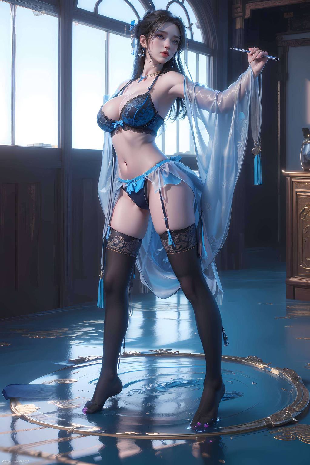 AI创造:AIGC免费壁纸秀——iPhone古风漫画壁纸精选集·清漪壁纸绘画图片 AI创造:AIGC免费壁纸秀——iPhone古风漫画壁纸精选集·清漪壁纸绘画图片