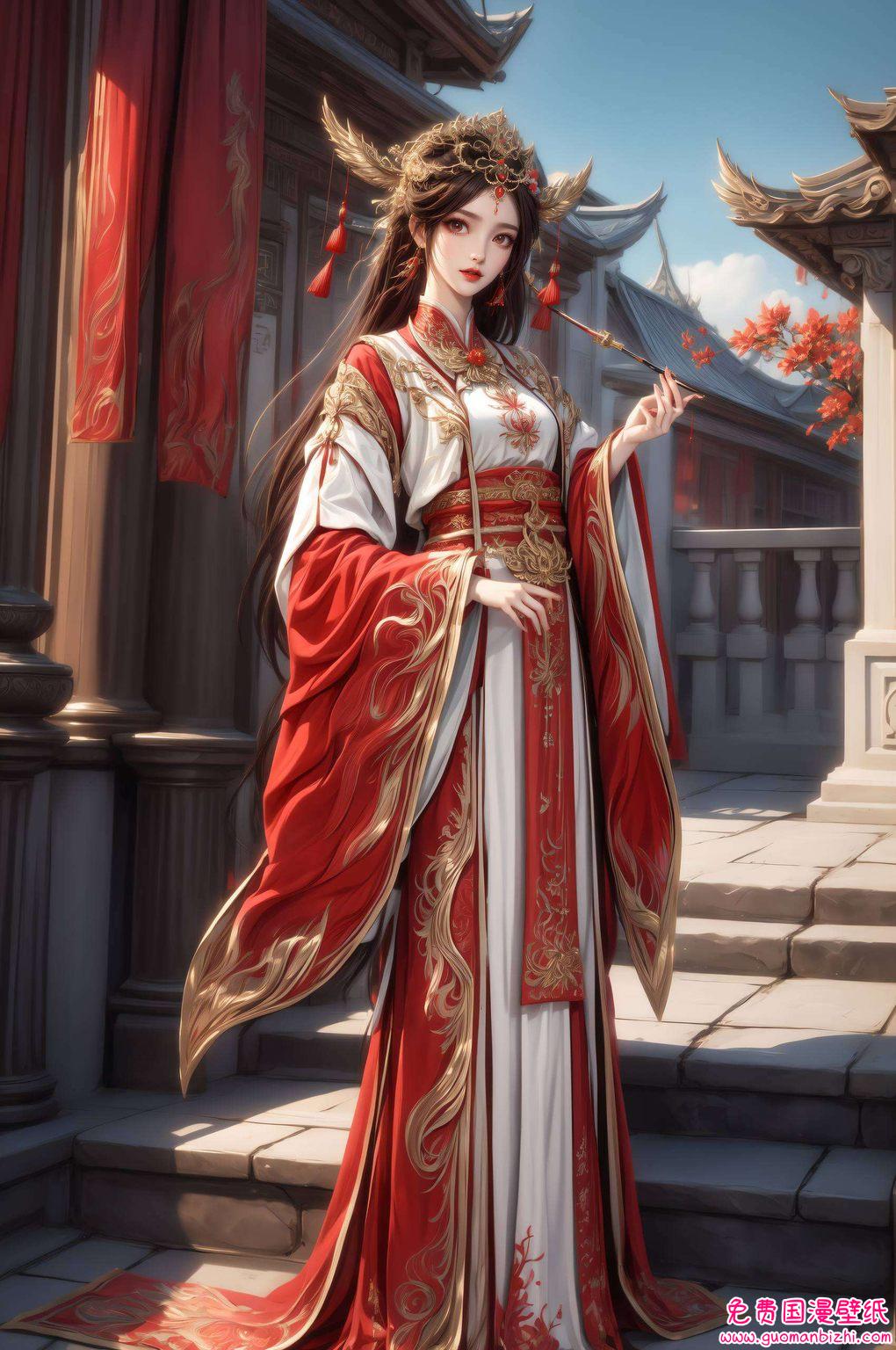 火灵儿壁纸高清全屏：AI图片模型完美像素，手机桌面壁纸新境界