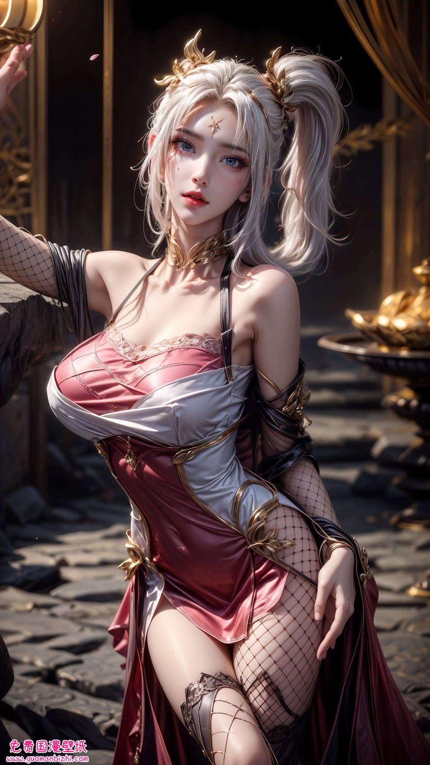 天狐仙子睡衣壁纸:AI图片参考,精细角色描绘,电脑Ins风美学呈现 天狐仙子睡衣壁纸:AI图片参考,精细角色描绘,电脑Ins风美学呈现