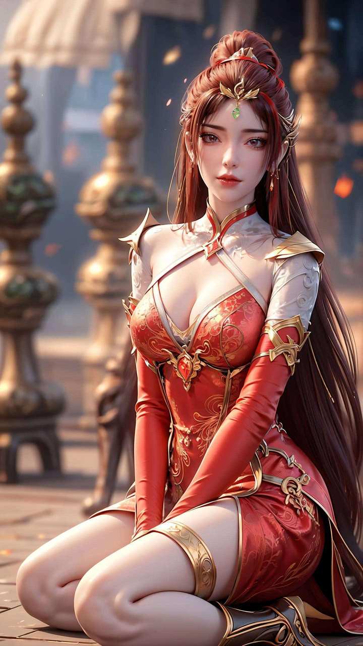 完美世界红凰的养眼壁纸免费分享iphone炫彩壁纸