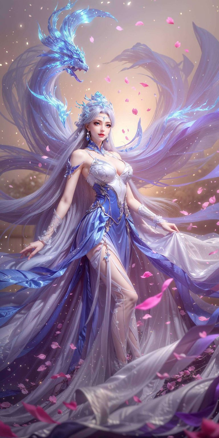 宁雨蝶精选：AI绘画生成作品，免费壁纸下载，平板专属高清壁纸集