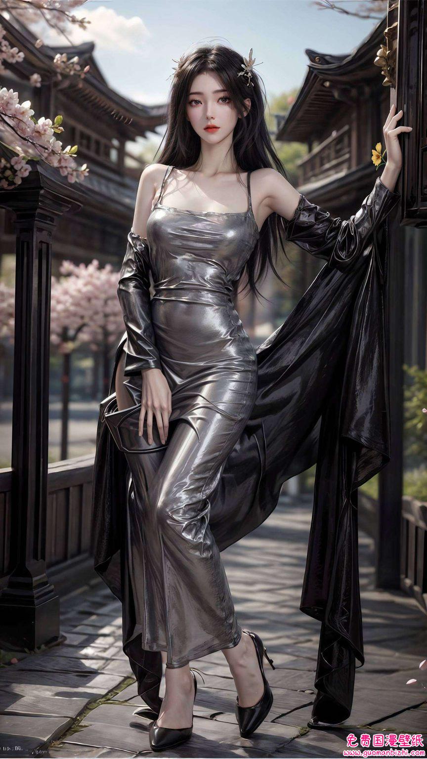 AI壁纸素材集：极简壁纸iPhone古风，柳神高清动态手机壁纸精选