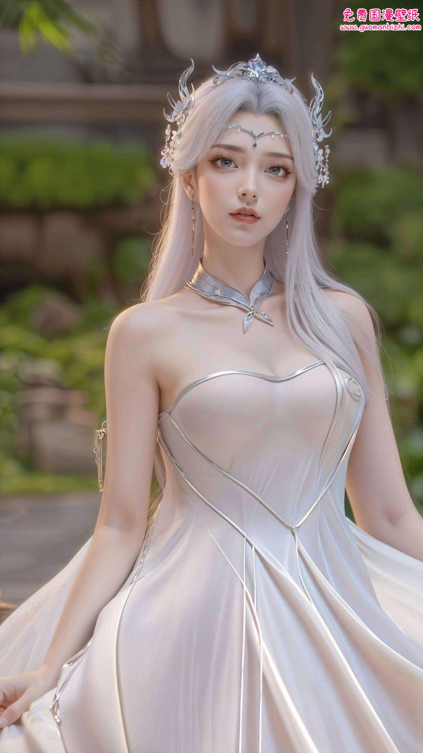 AI生成极简壁纸集：宁雨蝶与罗征的浪漫PC动画壁纸