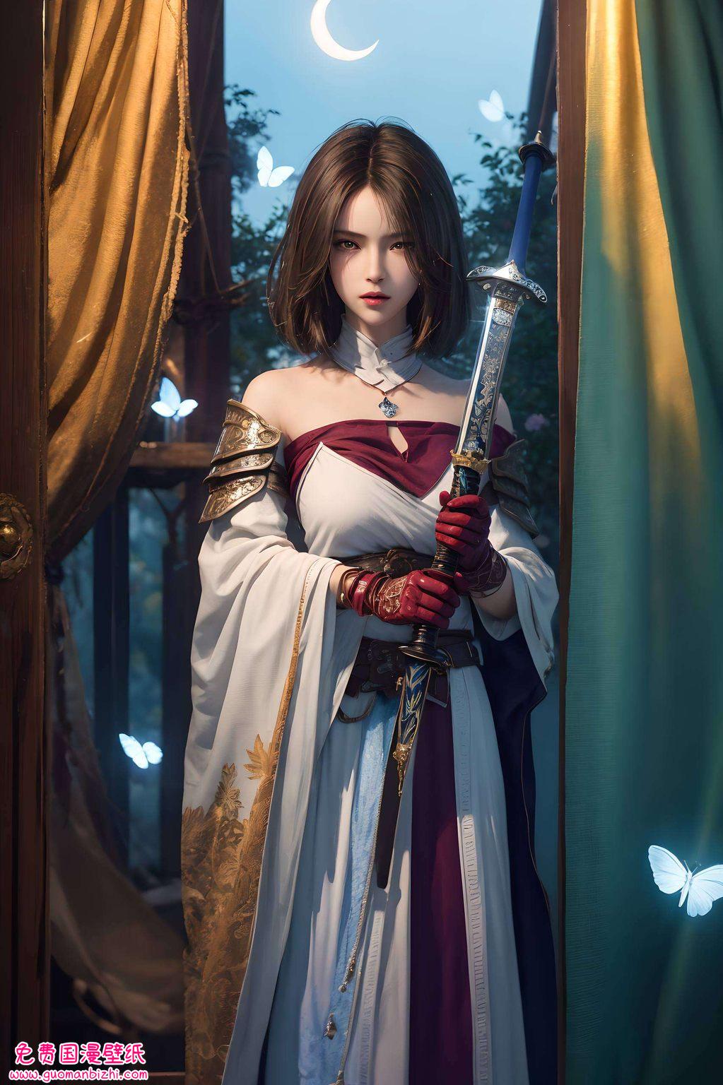 姬如雪李星云黑白壁纸集:AI图片AIGC免费下载,简洁风iPad壁纸精选 姬如雪李星云黑白壁纸集:AI图片AIGC免费下载,简洁风iPad壁纸精选